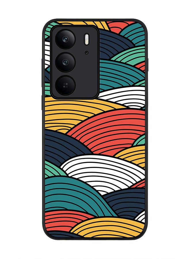 For Realme C75x / C75 4G Case,Slim fit Camera Protection, Shockproof Thin Phone cover  - Woven Colors